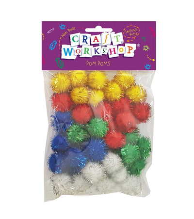 Glitter Pom Poms