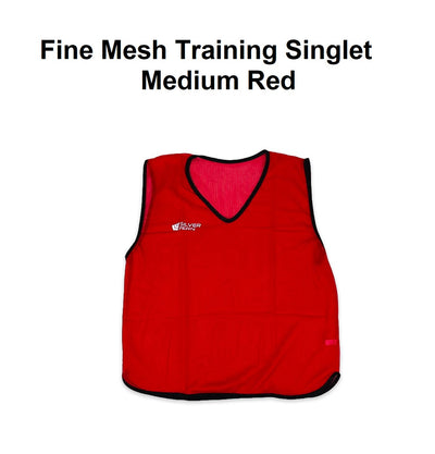 Fine Mesh Training Singlet - Medium Red