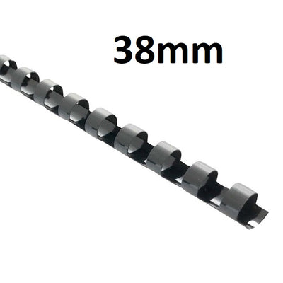 Black 38mm - Binding Coils (Box of 50)