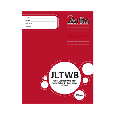 JLTWB - Junior Learn to Write Book - 14mm Lined/7mm Feint