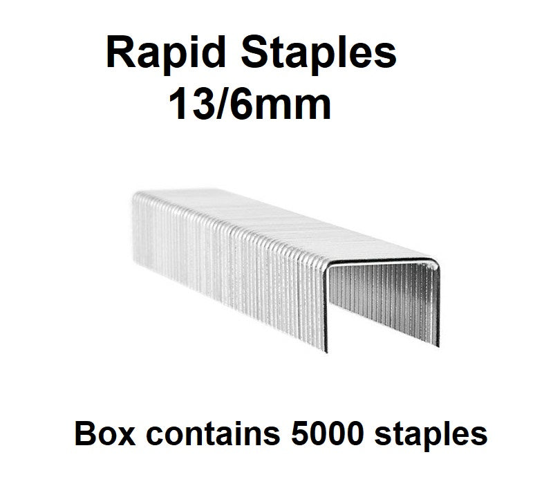 Rapid Staples - 13/6mm - Box of 5000