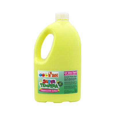 Fluoro Yellow 2L - FAS Super Tempera Poster Paint