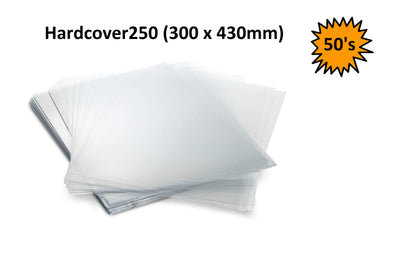 Hardcover 250 micron (300 x 430mm) - 50 Pack