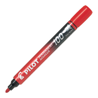 Red - Bullet Tip Pilot SCA 100 Permanent Marker