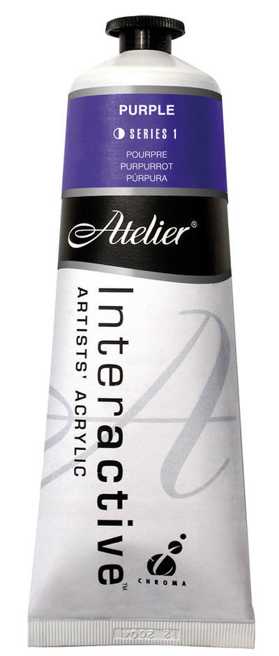Purple 80ml - Atelier Acrylic Paint S1