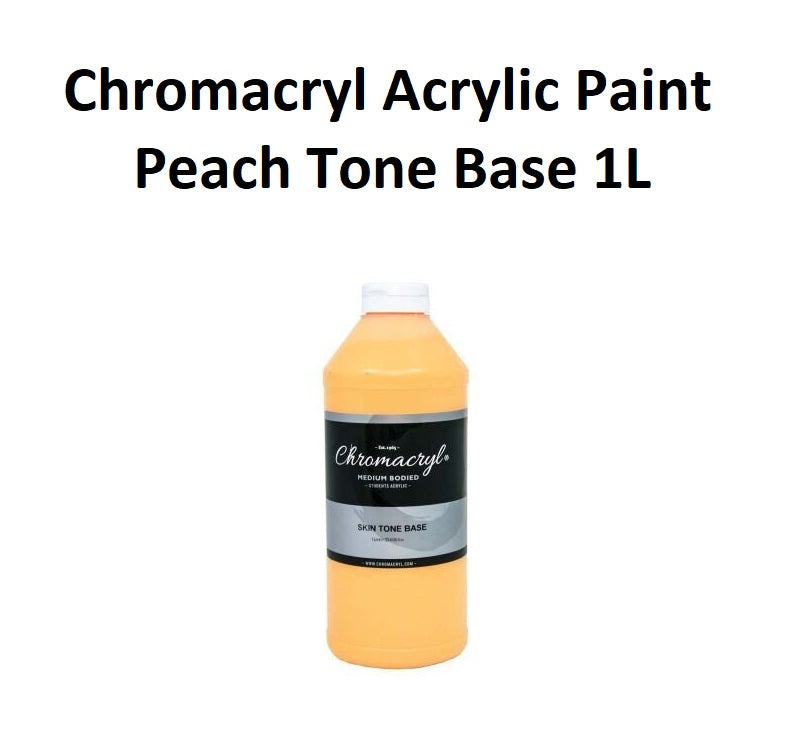 Peach (Skin Tone) 1L - Chromacryl Acrylic Paint