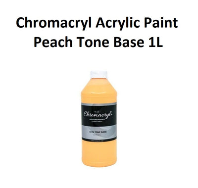 Peach (Skin Tone) 1L - Chromacryl Acrylic Paint
