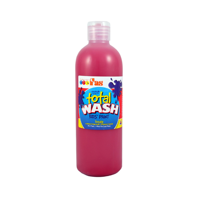 Cool Red 500mL - Total Wash Kids Paint