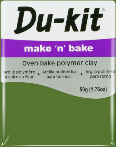 Leaf Green 50g - Du Kit Modelling Clay
