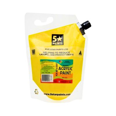 Cool Yellow 1.5L - Acrylic Paint Pouch