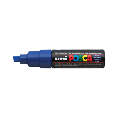 Blue - Posca Paint Markers (Chisel Tip)
