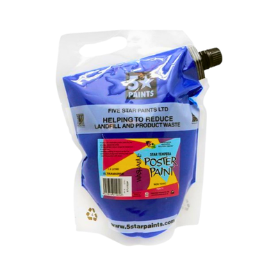 Ultramarine 1.5L - Star Tempera Paint Pouch