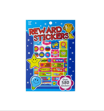 Value Merit Reward Stickers - 580pcs