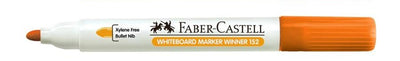 Orange - Bullet tip - Faber Castell Whiteboard Markers