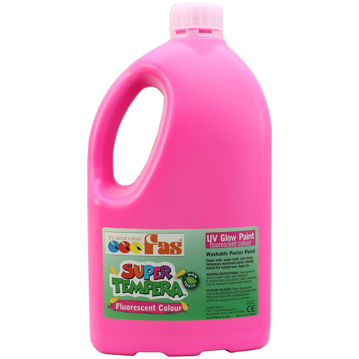 Fluoro Magenta 2L - FAS Super Tempera Poster Paint