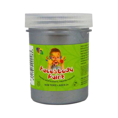 Silver 125ml - Five Star Face Paint