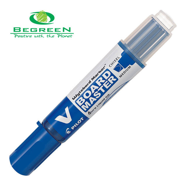 Blue - Chisel tip Pilot BeGreen Whiteboard Marker