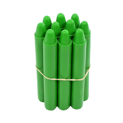 Retsol Hard Wax Crayon - Light Green 10's