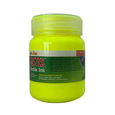 Fluoro Yellow 250mL - FAStex Textile Inks