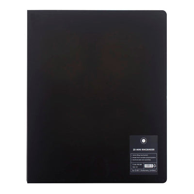 Black - A4 Mini Ring Binder