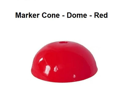 Marker Cone - Dome - Red