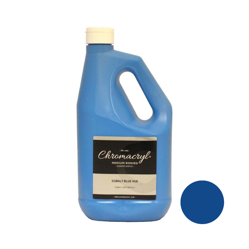 Cobalt Blue Hue 2L - Chromacryl Acrylic Paint