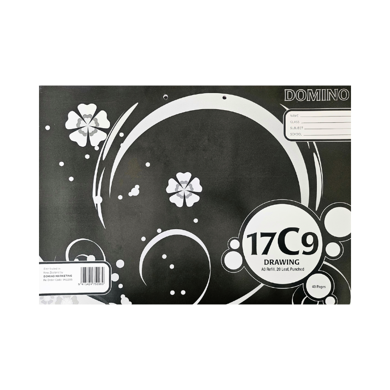 17C9 - A3 Drawing Refill Pad (Punched)