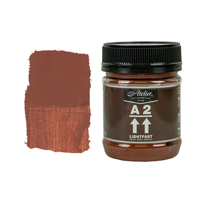 Burnt Sienna 250ml - Chroma A2 Acrylic Paint