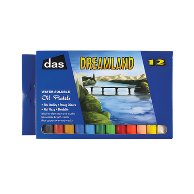 Dreamland Oil Pastels - Water Soluble 12's