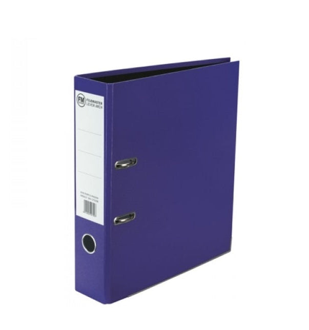 Purple Foolscap Lever Arch File