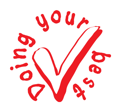 Doing Your Best Tick - Merit Stamp