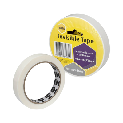 Invisible Mending Tape - 18mm x 66m