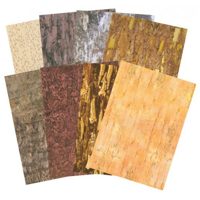 Bark Pattern Papers 40's A3