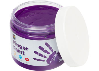 Purple Finger Paint Tub