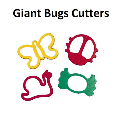 Cookie Cutters - Giant Bugs 4's