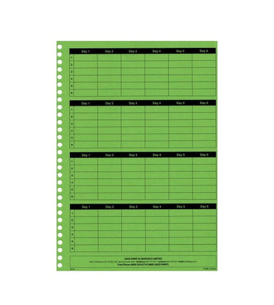 Teachers Planner Refill
