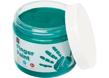 Green Finger Paint Tub