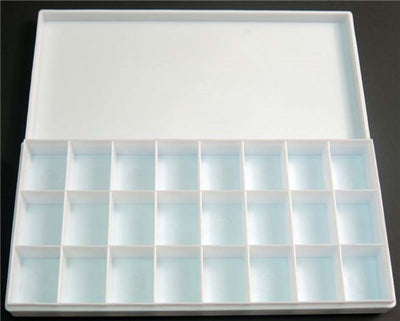 Paint Palette - 24 Well With Lid