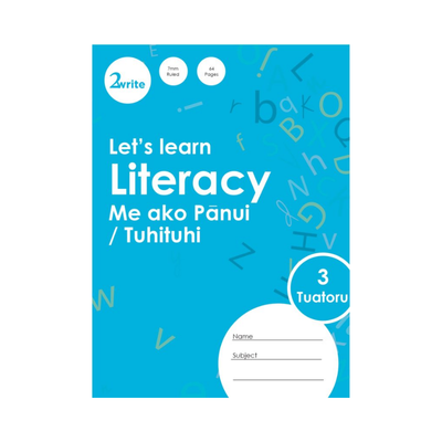 Te Reo - Let's Learn Literacy 3 - 7mm Lined