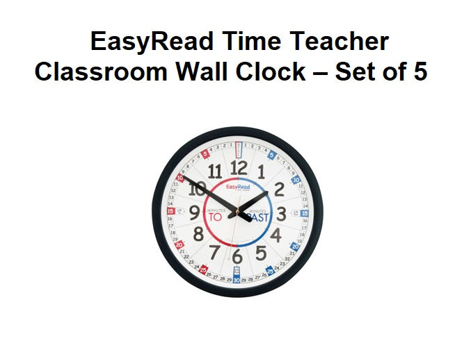 Easy Read Teacher Time Clock