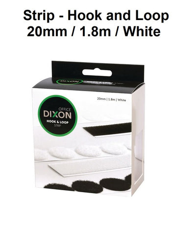 Hook and Loop - Strip - 20mm x 1.8M