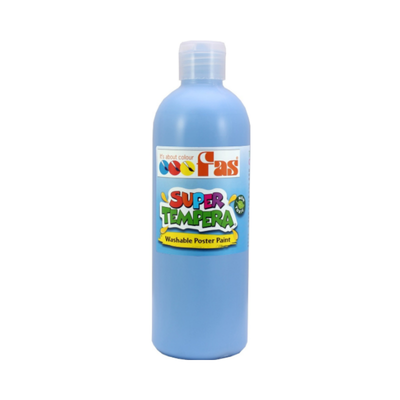 Cobalt Blue 500mL - FAS Super Tempera Poster Paint