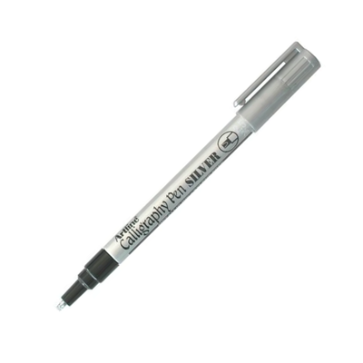 Metallic Silver - Artline 993 Calligraphy Marker