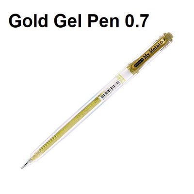 Gel Pen - Gold (single)