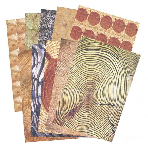 Wood Pattern Papers