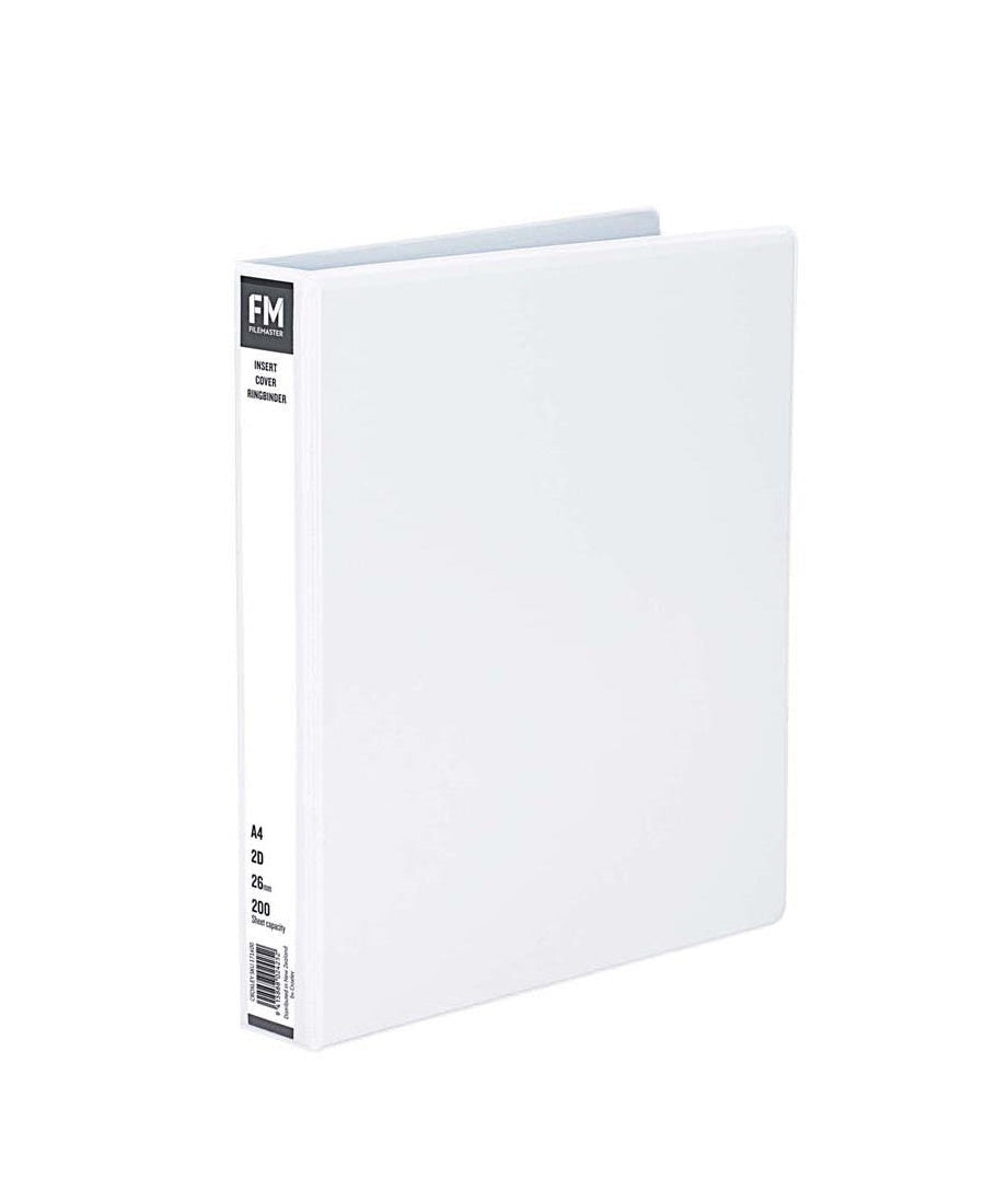 White A4 Ringbinder