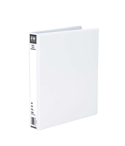White A4 Ringbinder