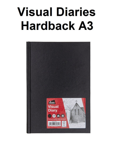 Visual Diaries - Hardback A3