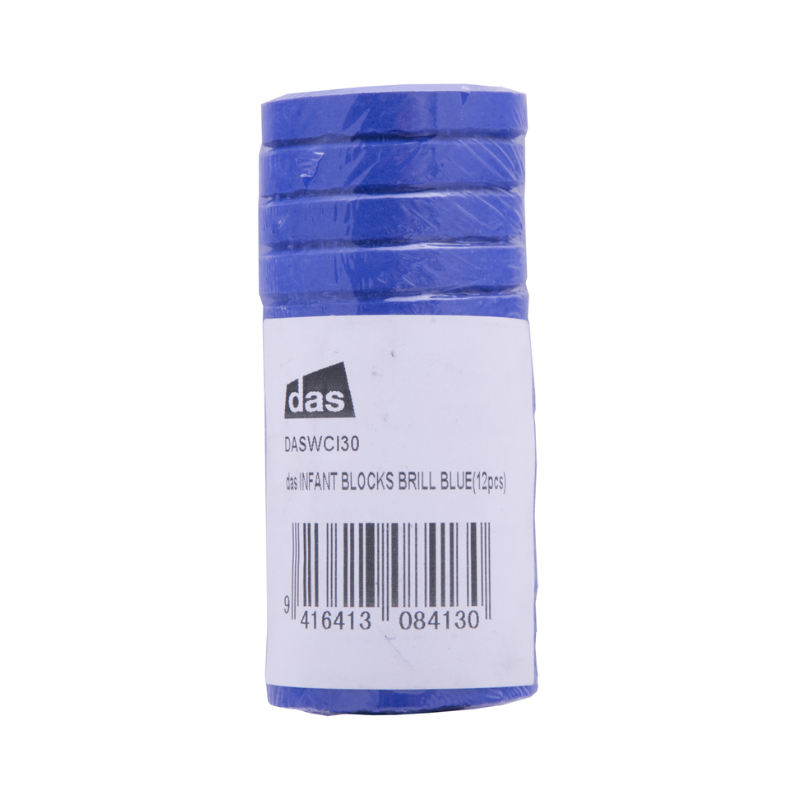 Brilliant Blue 12's - Tempera Blocks Infant (Small)