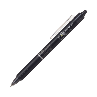 Black - Frixion Erasable Click Ball Pen